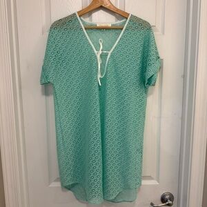 NWOT Francesca's Lace Swim Cover Up